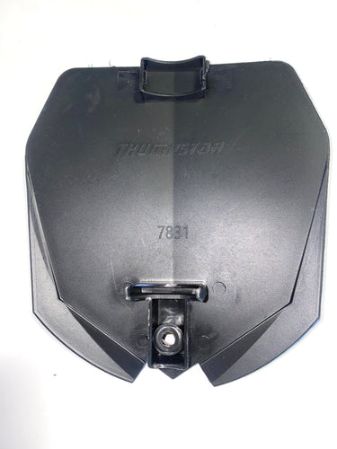 Number Plate- Black (Plastic) With Number Decals | P12-212